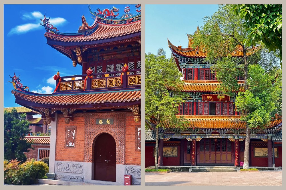 古今和 仿古门窗 寺庙 禅院