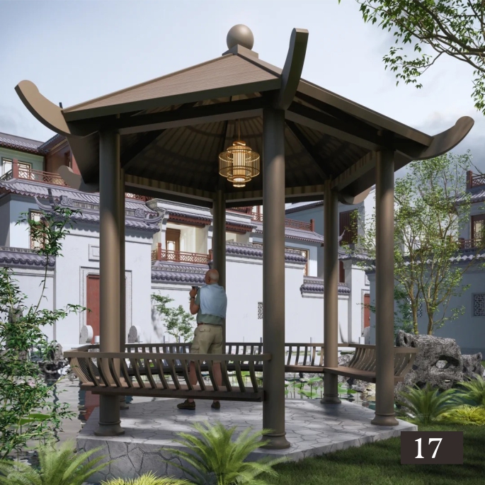 景区古建凉亭厂家带你了解五大最美古亭