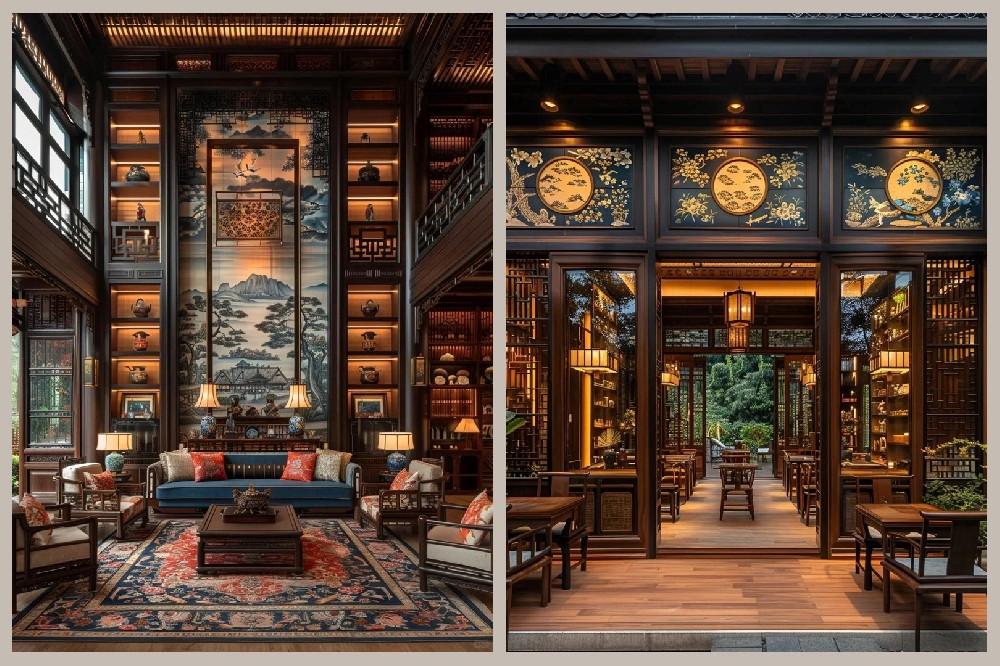 仿古花格中式门窗厂家,让你的居家生活更有温度